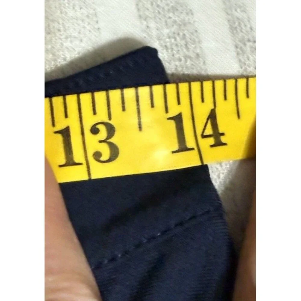 Lululemon Pants Womens Sz 4 Navy Blue Skinny Stretch Nylon Zip Fly Technical